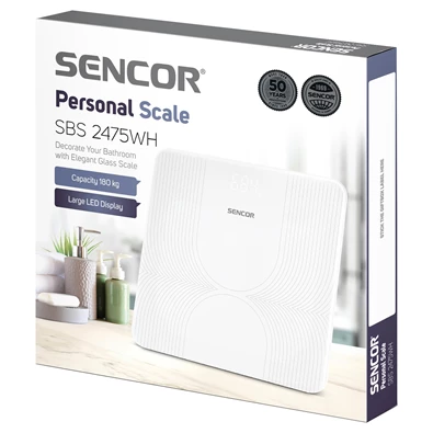 Sencor SBS 2475WH személymérleg Sencor SBS 2475WH személymérleg