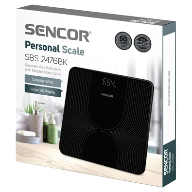 Sencor SBS 2476BK személymérleg Sencor SBS 2476BK személymérleg
