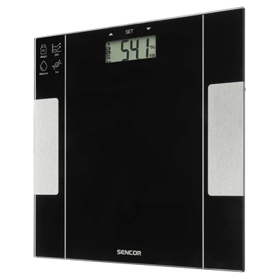 Sencor SBS 5050BK fekete fitnesz személymérleg Sencor SBS 5050BK fekete fitnesz személymérleg