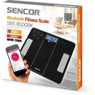 Sencor SBS 8000BK személymérleg Sencor SBS 8000BK személymérleg