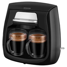 Sencor SCE 2100BK fekete 2 személyes filteres kávéfőző Sencor SCE 2100BK fekete 2 személyes filteres kávéfőző