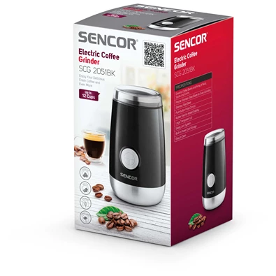 Sencor SCG 2051BK fekete kávédaráló Sencor SCG 2051BK fekete kávédaráló