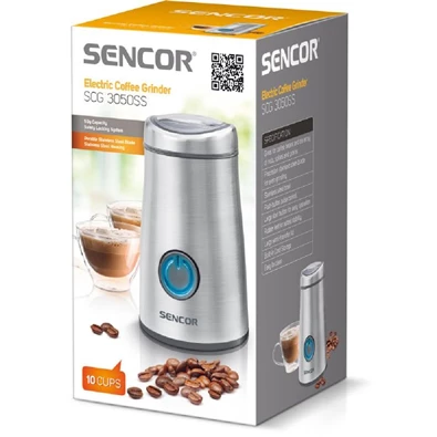 Sencor SCG 3050SS inox kávédaráló Sencor SCG 3050SS inox kávédaráló