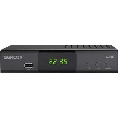 Sencor SDB 5007T DVB-T2 fekete beltéri egység Sencor SDB 5007T DVB-T2 fekete beltéri egység