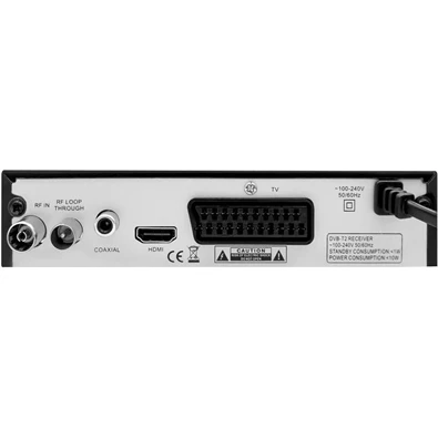 Sencor SDB 5007T DVB-T2 fekete beltéri egység Sencor SDB 5007T DVB-T2 fekete beltéri egység