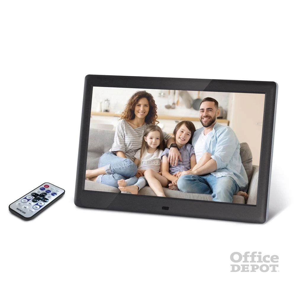 Sencor SDF 1080 B fekete digitális fotókeret