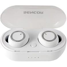 Sencor SEP 510BT True Wireless Bluetooth fehér fülhallgató Sencor SEP 510BT True Wireless Bluetooth fehér fülhallgató