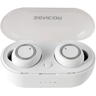 Sencor SEP 510BT True Wireless Bluetooth fehér fülhallgató Sencor SEP 510BT True Wireless Bluetooth fehér fülhallgató