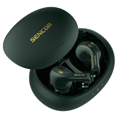 Sencor SEP 560BT True Wireless Bluetooth zöld fülhallgató Sencor SEP 560BT True Wireless Bluetooth zöld fülhallgató
