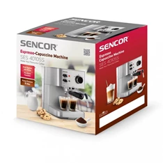 Sencor SES 4010SS inox espresso kávéfőző Sencor SES 4010SS inox espresso kávéfőző