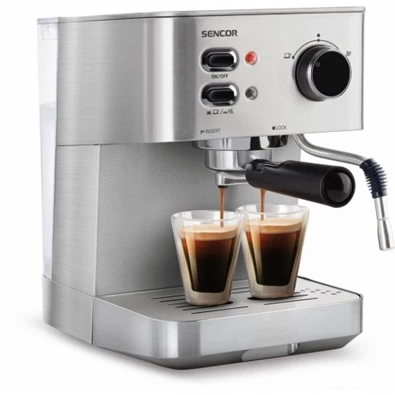 Sencor SES 4010SS inox espresso kávéfőző Sencor SES 4010SS inox espresso kávéfőző