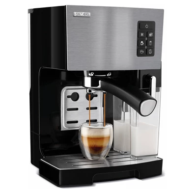 Sencor SES 4050SS inox presszó kávéfőző Sencor SES 4050SS inox presszó kávéfőző
