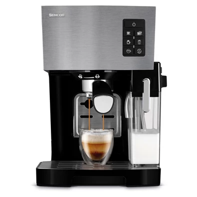 Sencor SES 4050SS inox presszó kávéfőző Sencor SES 4050SS inox presszó kávéfőző