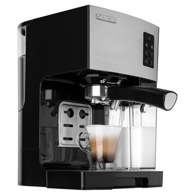 Sencor SES 4050SS inox presszó kávéfőző Sencor SES 4050SS inox presszó kávéfőző