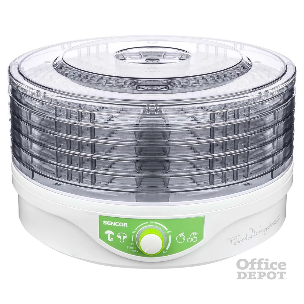 Sencor SFD 2105WH fehér-zöld gyümölcsaszaló