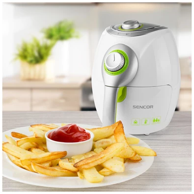 Sencor SFR 3220WH fehér 2,6 L forrólevegős sütő Sencor SFR 3220WH fehér 2,6 L forrólevegős sütő