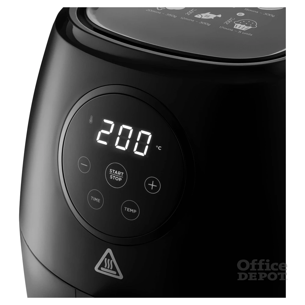 Sencor SFR 5030BK fekete 3,5 L forrólevegős sütő