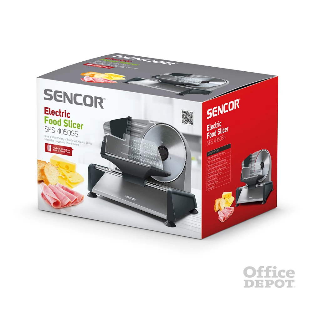 Sencor SFS 4050SS elektromos szeletelőgép