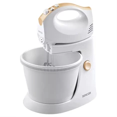 Sencor SHM 5330-EUE3 fehér-barack tálas kézi mixer Sencor SHM 5330-EUE3 fehér-barack tálas kézi mixer