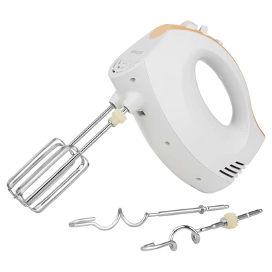 Sencor SHM 5330-EUE3 fehér-barack tálas kézi mixer Sencor SHM 5330-EUE3 fehér-barack tálas kézi mixer