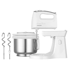 Sencor SHM 6206SS fehér-ezüst tálas kézi mixer Sencor SHM 6206SS fehér-ezüst tálas kézi mixer