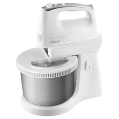 Sencor SHM 6206SS fehér-ezüst tálas kézi mixer Sencor SHM 6206SS fehér-ezüst tálas kézi mixer