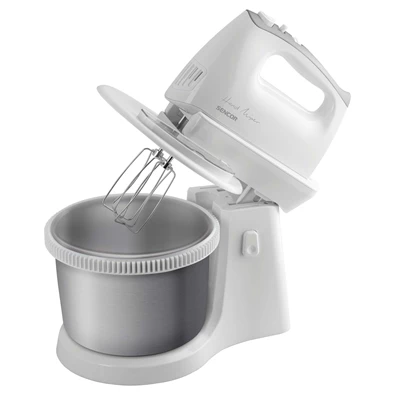 Sencor SHM 6206SS fehér-ezüst tálas kézi mixer Sencor SHM 6206SS fehér-ezüst tálas kézi mixer