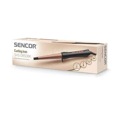 Sencor SHS 0850BK fekete-rózsaarany hajsütővas Sencor SHS 0850BK fekete-rózsaarany hajsütővas