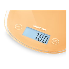 Sencor SKS 33OR pasztellnarancs konyhai mérleg Sencor SKS 33OR pasztellnarancs konyhai mérleg
