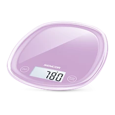 Sencor SKS 35VT pasztell lila konyhai mérleg Sencor SKS 35VT pasztell lila konyhai mérleg