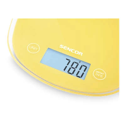 Sencor SKS 36YL pasztellsárga konyhai mérleg Sencor SKS 36YL pasztellsárga konyhai mérleg