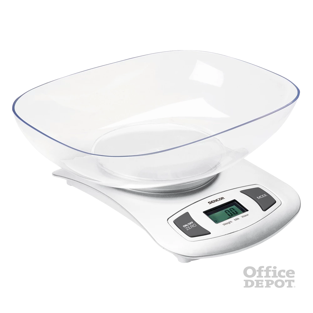 Sencor SKS 4001WH tálas konyhai mérleg