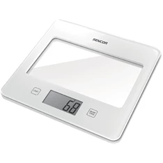 Sencor SKS 5030WH fehér konyhai mérleg Sencor SKS 5030WH fehér konyhai mérleg