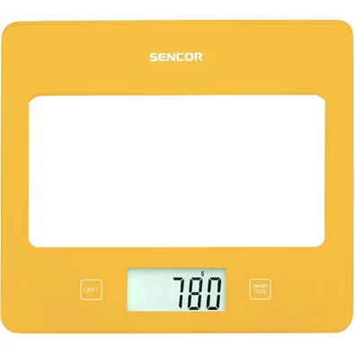 Sencor SKS 5036YL sárga konyhai mérleg Sencor SKS 5036YL sárga konyhai mérleg