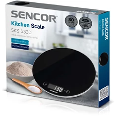 Sencor SKS 5330 fekete konyhai mérleg Sencor SKS 5330 fekete konyhai mérleg