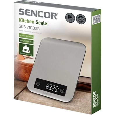 Sencor SKS 7100SS konyhai mérleg Sencor SKS 7100SS konyhai mérleg
