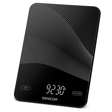 Sencor SKS 7700BK fekete konyhai mérleg Sencor SKS 7700BK fekete konyhai mérleg