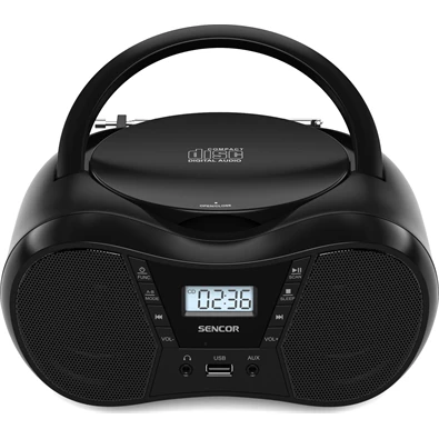 Sencor SPT 2300 BK FM/CD/MP3/USB/Bluetooth boombox