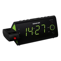 Sencor SRC 330 GN zöld rádiós ébresztőóra Sencor SRC 330 GN zöld rádiós ébresztőóra