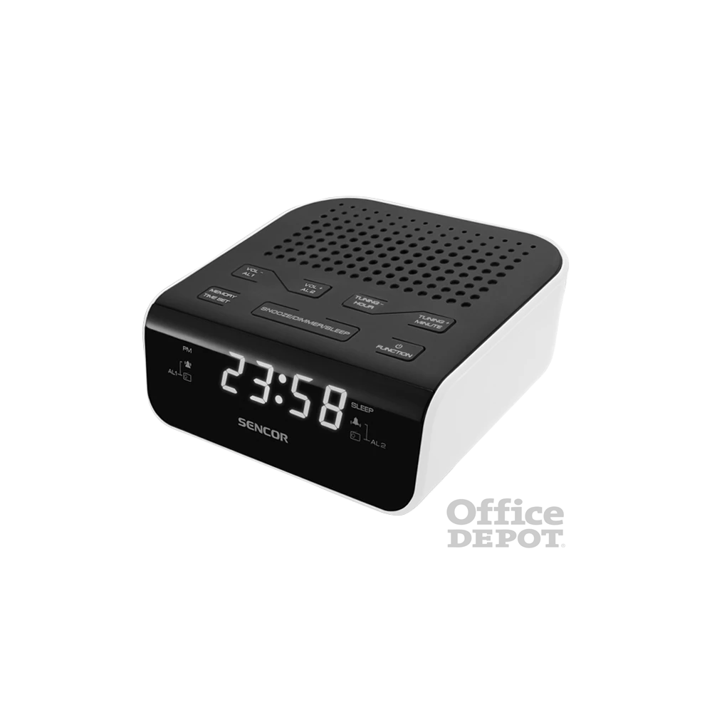 Sencor SRC 136 WH ébresztős rádió