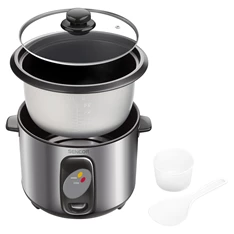 Sencor SRM 1000SS inox-fekete rizsfőző Sencor SRM 1000SS inox-fekete rizsfőző