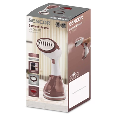 Sencor SSI 0850RS sötétlila-fehér kézi ruhagőzölő (Újracsomagolt) Sencor SSI 0850RS sötétlila-fehér kézi ruhagőzölő (Újracsomagolt)
