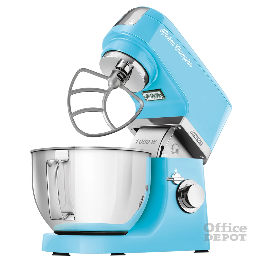 Sencor STM 6352BL 1000W, 1,5L+4,5L, kék konyhai robotgép
