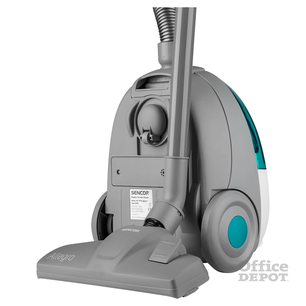 Sencor SVC 511TQ-EUE2 türkizkék-szürke porzsák nélküli porszívó