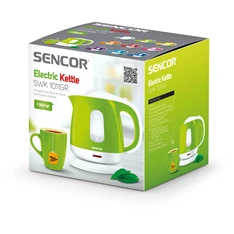 Sencor SWK 1011GR 1L-es zöld-fehér vízforraló Sencor SWK 1011GR 1L-es zöld-fehér vízforraló