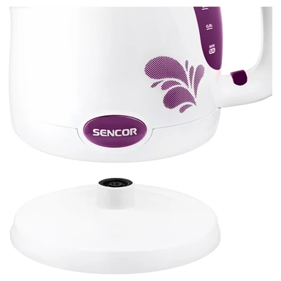 Sencor SWK 1505VT 1,5L-es fehér-lila vízforraló Sencor SWK 1505VT 1,5L-es fehér-lila vízforraló