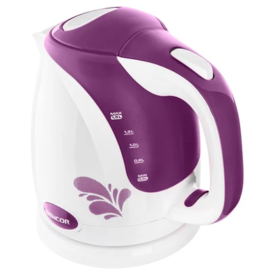 Sencor SWK 1505VT 1,5L-es fehér-lila vízforraló Sencor SWK 1505VT 1,5L-es fehér-lila vízforraló