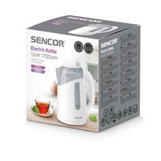 Sencor SWK 1700WH 1,7L-es fehér-szürke vízforraló Sencor SWK 1700WH 1,7L-es fehér-szürke vízforraló
