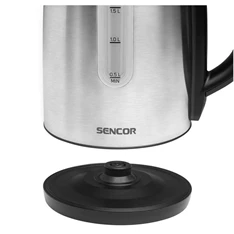 Sencor SWK 1720BK 1,7L-es fekete-inox vízforraló Sencor SWK 1720BK 1,7L-es fekete-inox vízforraló
