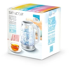 Sencor SWK 2190WH 2L-es fehér-üveg vízforraló Sencor SWK 2190WH 2L-es fehér-üveg vízforraló
